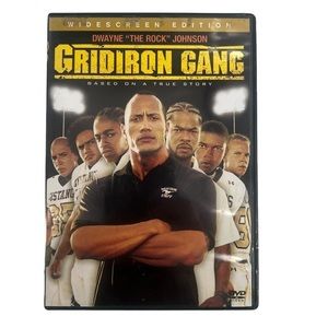 Gridiron Gang Based On True Story Dvd Movie Dwayne The Rock Johnson Widescreen